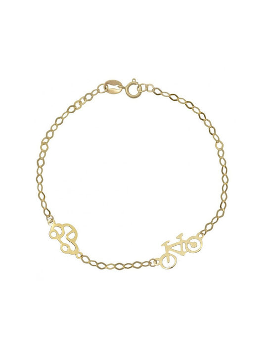 Atofio Kosmima Kids Gold Bracelet 14K