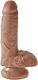 King Cock - Realistic Penis With Balls 13.2 Cm Caramel