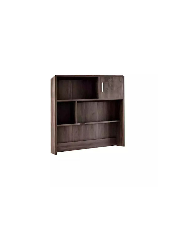 Εταζέρα Τοίχου Ξύλινη Καφέ 100x30x100cm