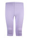 Kids Legging Capri Lilac