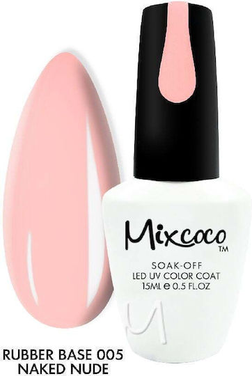Mixcoco Base Coat για Απλά Βερνίκια Rubber 15ml
