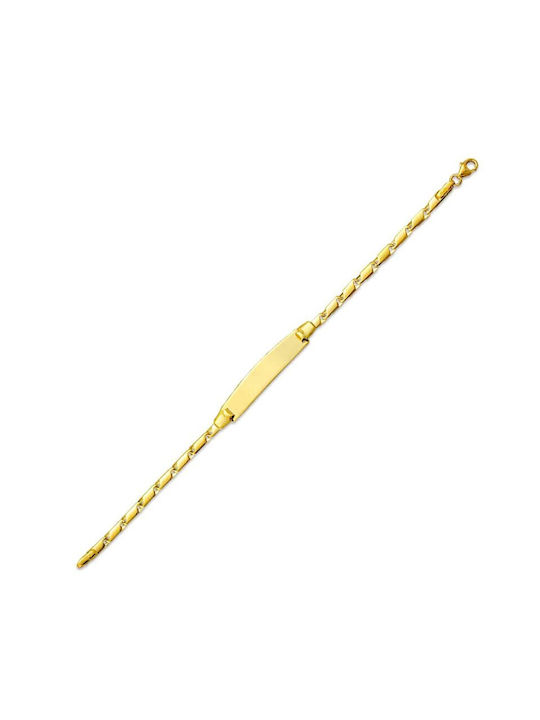 Atofio Kosmima Kids Gold ID Bracelet 14K