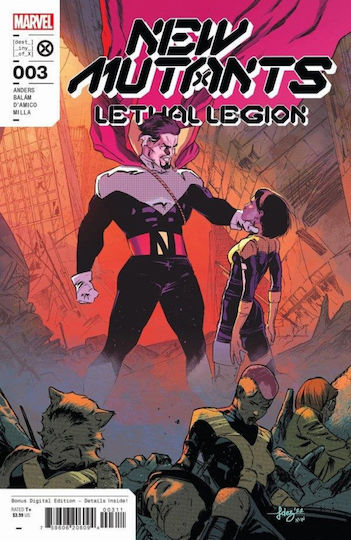 Τεύχος Κόμικ New Mutants Lethal Legion 3 Of 5