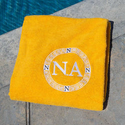 Nikos Apostolopoulos Beach Towel Yellow