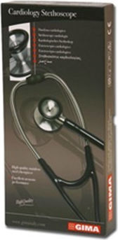 Gima Cardiologie Stetoscop cu două capete Negru