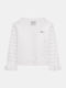 Guess Cardigan With Sleeves Tulle White K4rr03z3cj0-g011