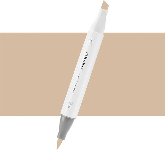 Ohuhu Honolulu Khaki E440 Drawing Marker Double Tip