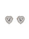 White Gold Earrings Rosette Eaxr33935s 9 Carat Earrings