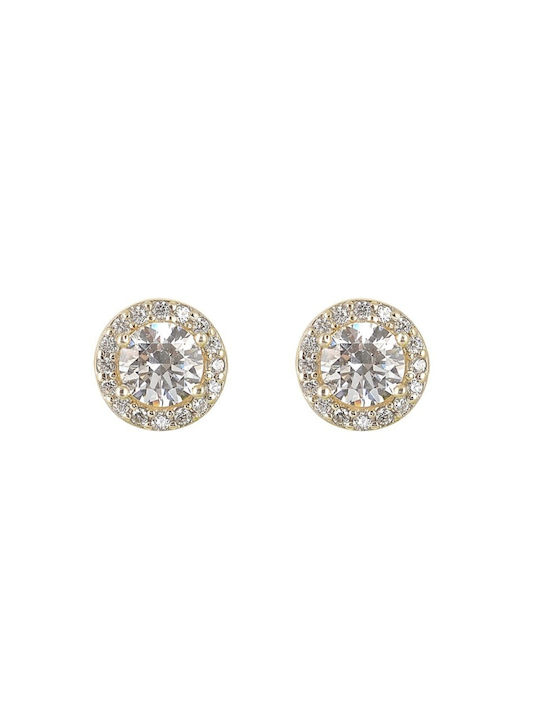 9 Carat Gold Eaxr15714g Rosette Earrings 9 Carat Gold Earrings