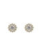 9 Carat Gold Eaxr25295g Rosette Earrings 9 Carat