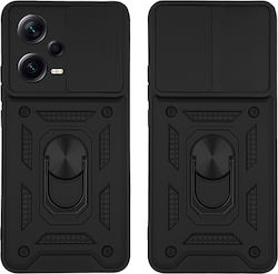 Sonique Back Cover Σιλικόνης / Πλαστικό Μαύρο (...