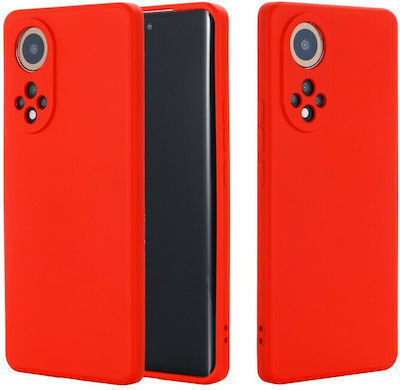 Soft Liquid Umschlag Rückseite Silikon 2mm Rot (Huawei Nova 9 / Honor 50 5G / Ehre 50)