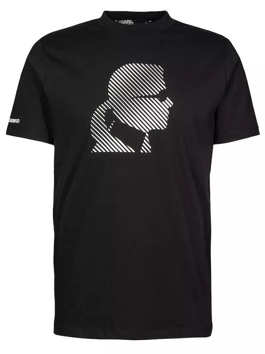 Karl Lagerfeld T-shirt Μαύρο