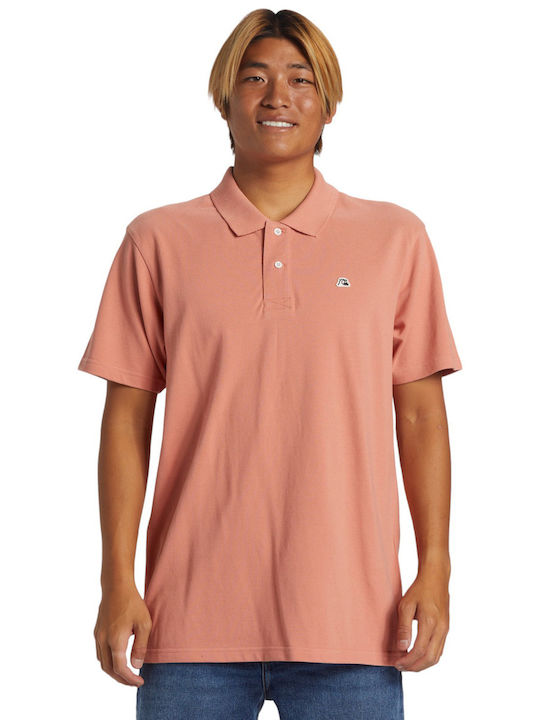 Quiksilver Dna Polo Short Sleeve Orange Blouse