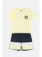 Kinder-Set mit Shorts Sommer 2Stück Yellow