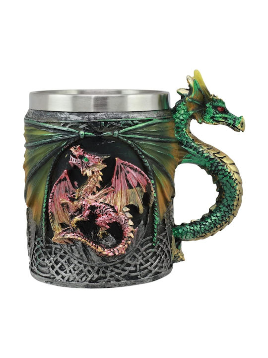 Dragon Tasse Metallisch Bunt 500ml 1Stück