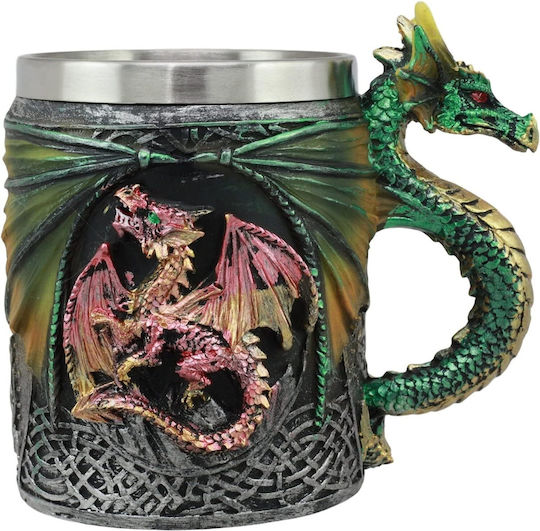 Dragon Κούπα Μεταλλική Πολύχρωμη 500ml Dragon Κούπα Μεταλλική Πολύχρωμη 500ml
