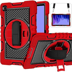 Armored Flip Cover Red Samsung Galaxy Tab A7