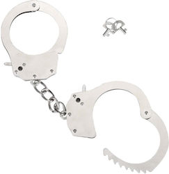 Me You Us Handschellen in Silber Farbe