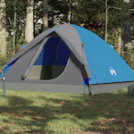 vidaXL Σκηνή Camping Μπλε για 3 Άτομα 240x217x120εκ.