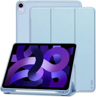Tech-Protect Flip Cover Silicon / Plastic Albastru deschis iPad Air 10.9 4 / 5 / 6 / 2020-2024