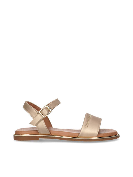 Calvin Klein Kinder Sandalen Gold
