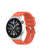 Strap Silicone Orange (Huawei Watch GT2 / GT3 (42mm) / GT3 Pro (43mm)Honor Magic Watch 2Realme Watch 2)