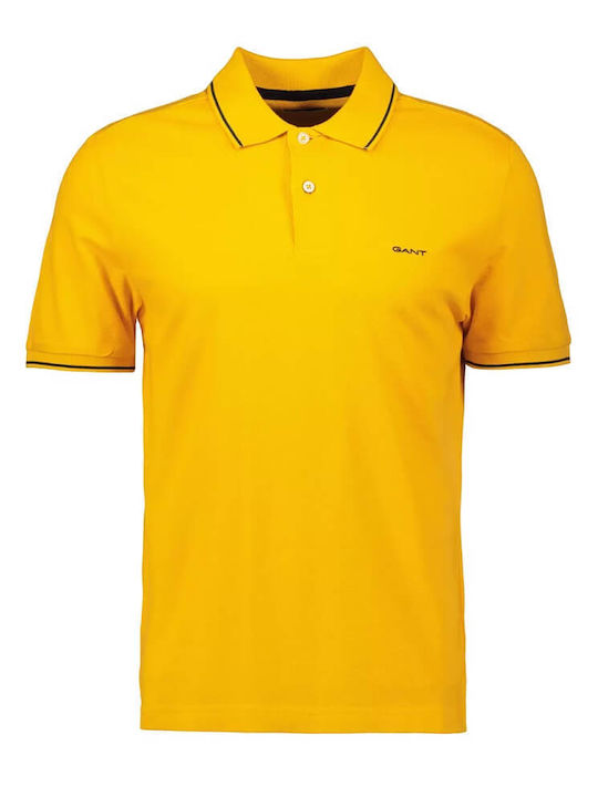 Polo Short Sleeve Blouse Yellow