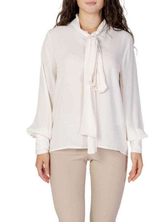 Sandro Ferrone Women's Blouse Long Sleeve White