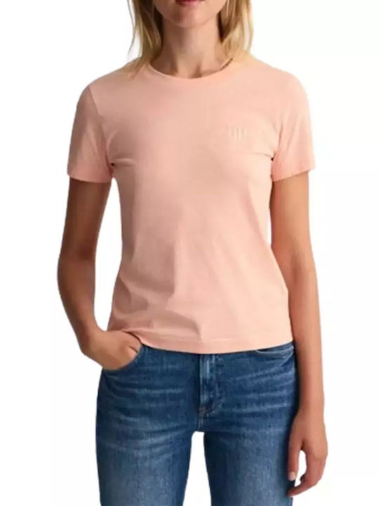 Gant Γυναικείο T-shirt Bubbelgum