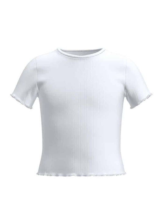 Name It Crop Top alb