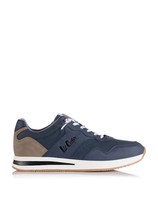 Lee Cooper Herren Sneakers Blau