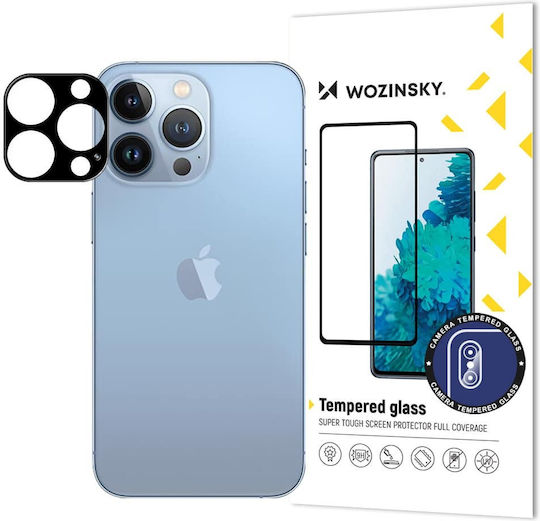 Wozinsky Full Kameraschutz Gehärtetes Glas Black für das iPhone 13 Pro Max