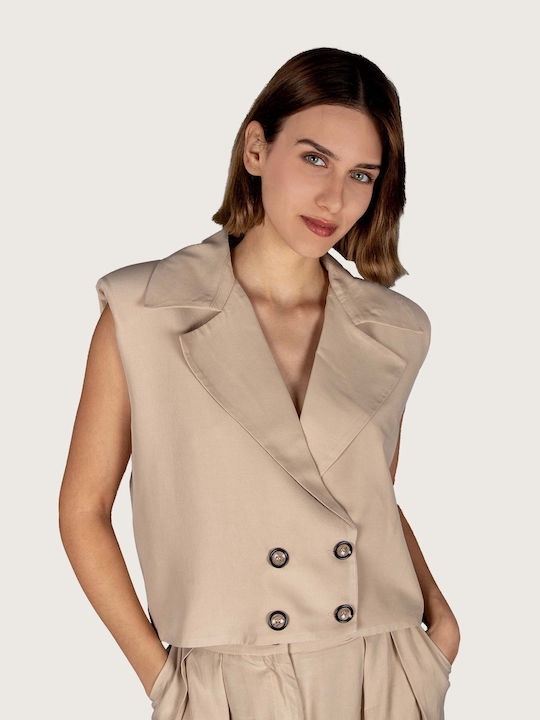 Innocent Women's Vest Beige