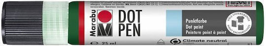 Dot Pen Marabu Ειδικό Χρώμα Χειροτεχνίας Πράσινο 25ml