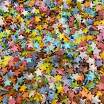 Sprinkles Stars Stele colorate mici perle 150gr