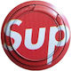 Cell Phone Support Ring Circle Ring Phone Stand -red