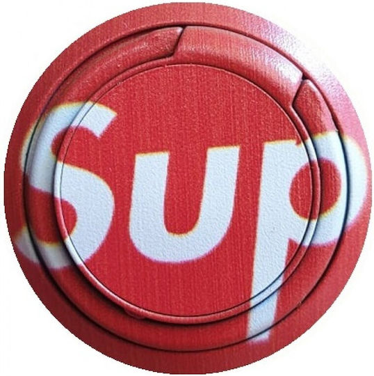 Cell Phone Support Ring Circle Ring Phone Stand -red