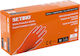 Setino Nitrile Orange Γάντια Νιτριλίου Μιας Χρήσης En 420, En 374, En 455, En 16523-1