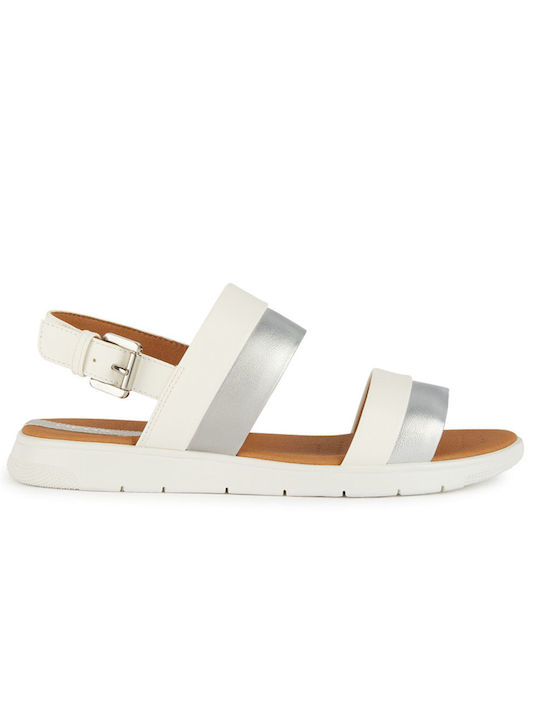 Camper Leather Sporty Women's Sandals White