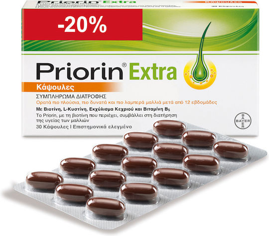 Priorin Extra Special Food Supplement 30 caps Hair