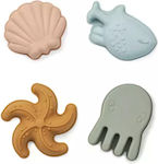 Liewood Sand Mold made of Silicone 4pcs