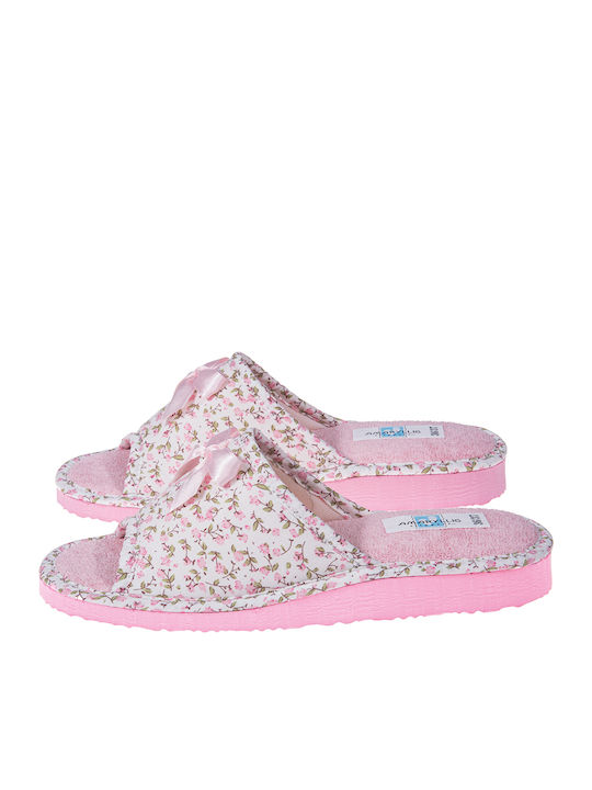 Amaryllis Slippers Δερμάτινες Χειμερινές Γυναικ...