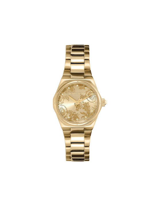 Olivia Burton Uhr mit Gold Metallarmband