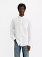 Levi's Men's Shirt Long Sleeve White