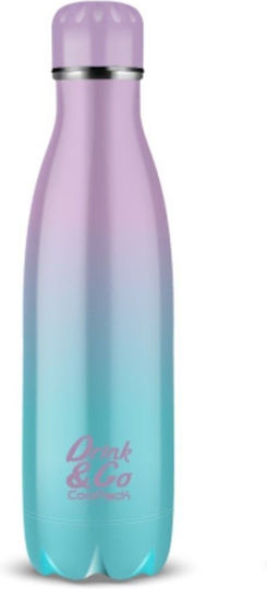 Coolpack Детска Бутилка За Вода Термос Неръждаема Стомана С Винт Капачка Non Spill 500ml