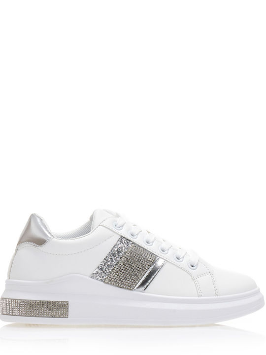 Tsoukalas Damen Sneakers Weiß