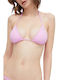 Guess Triangle Bikini Top Removable Lilac Orchid