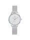 GO Mademoiselle Watch in Silver / Silver Color