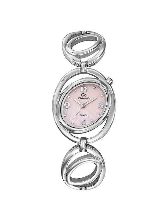 GO Mademoiselle Uhr mit Silber / Silber Metallarmband